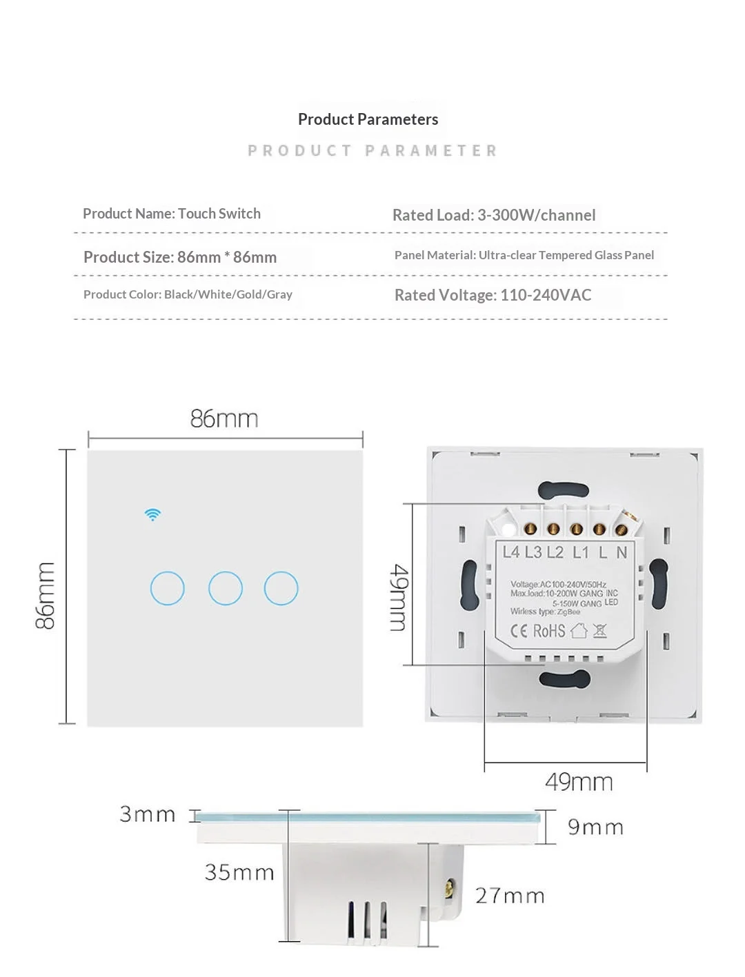 Specifications
