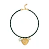 Collana dell'amore verde scuro