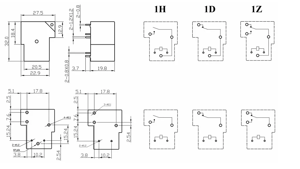 NNC67E(T90)  Phase Failure Sequence Photocell Ptc Starter Relay Controller Connector 24vdc Board Relay 4 Pin