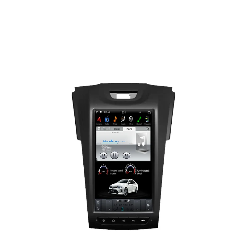 Tesla Model Auto Parts Android Car Dvd Player With GPS BT for ISUZU Dmax D-MAX V-Cross 2012- Auto A/C Car Radio Stereo