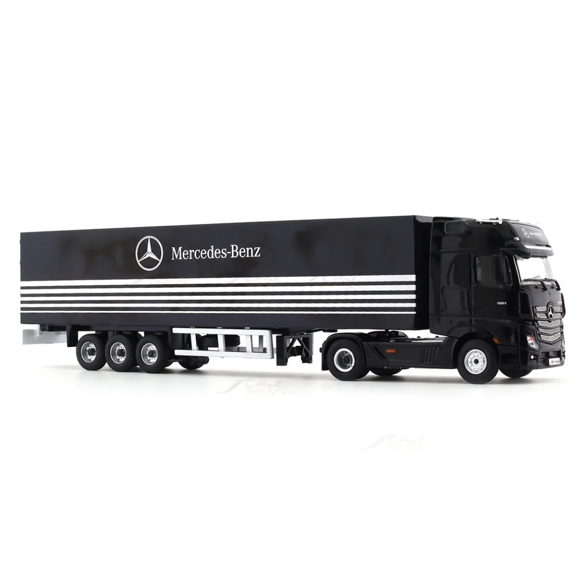Black 1:64 Diecast Scale Model Collectible Truck and Construction Truck