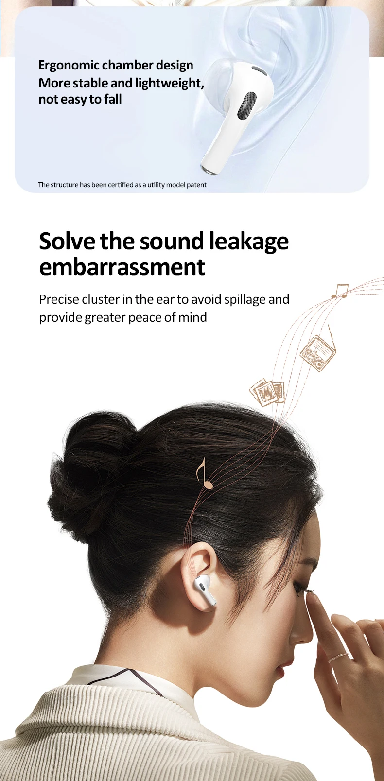 A9 Pro Earbuds Wireless Earphones ANC ENC TWS Earbuds with LCD Smart Touch Screen Waterproof T12 In-Ear Headphones for Gaming