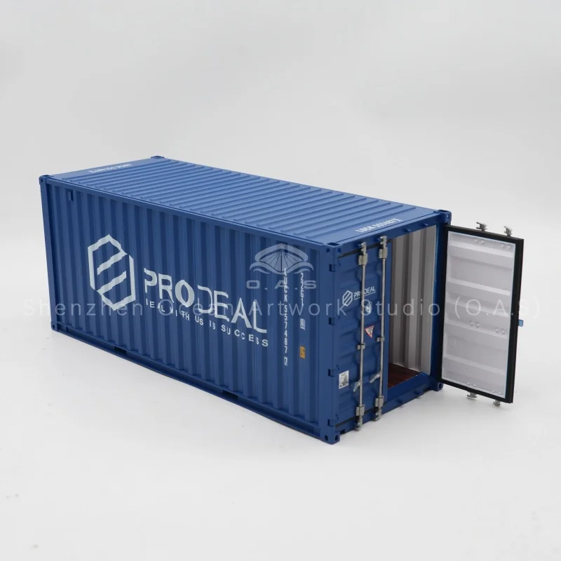 This exquisite WANHAI container model adopts high-quality ABS material. Fully custom made with custom logo and color options. Ideal for shipping business gifts and exhibition display. We are the manufacturer supporting wholesale of this fine scale product for logistics & marine industry.Amber@vesselmodel.com Tel：+86 18038048785