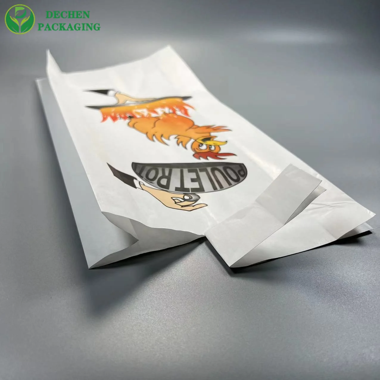 Takeway Food Bag sac à sandwich imprimé sac en papier emporter la nourriture
