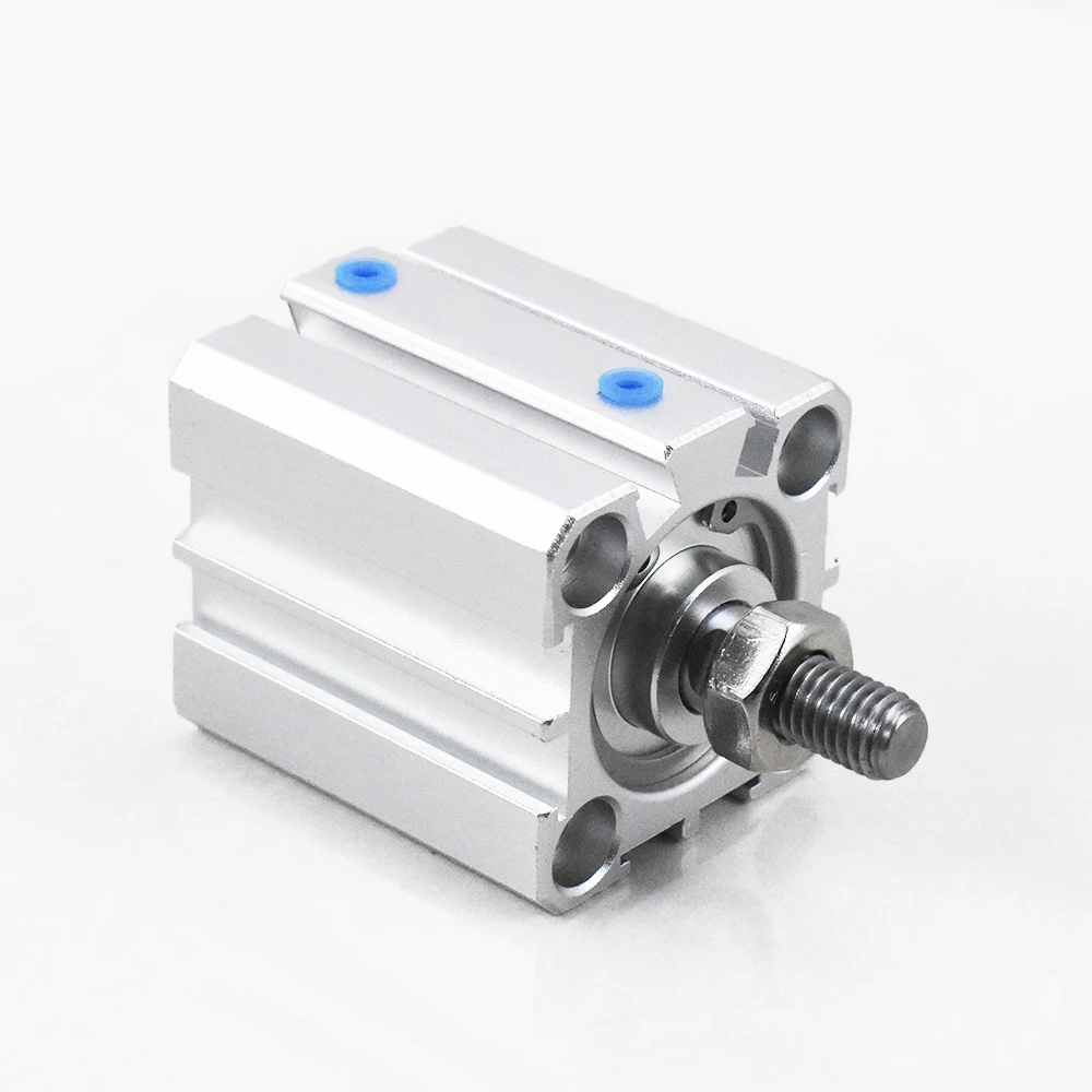 Vérin Pneumatique Compact SDA-B – Filetage Mâle, Double Action, Alésage 12 à 80 Mm | Parfait Pour L'automatisation