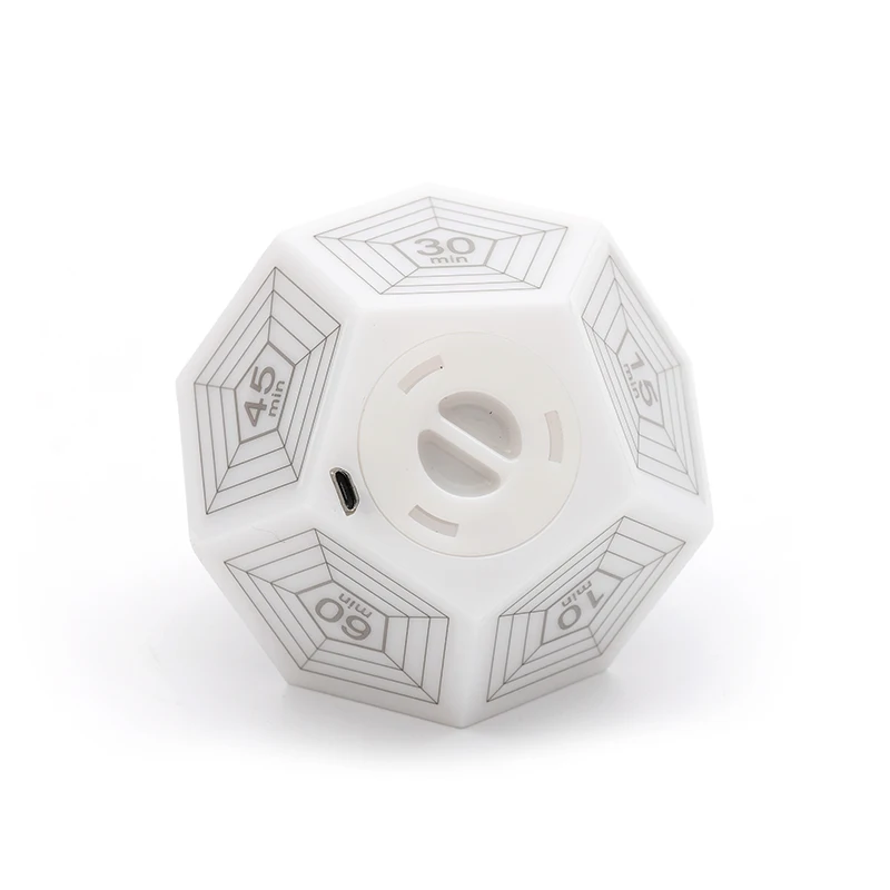 NEW Arrival Smart Magic Dodecahedron 9 Colors Kitchen Digital Countdown Display Night Light Timer