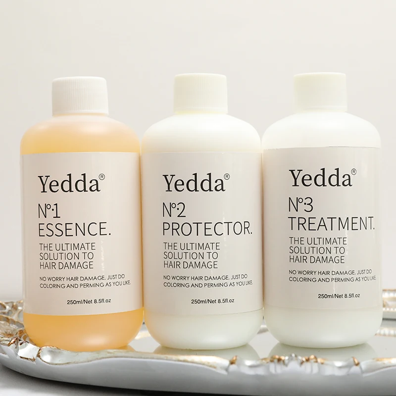 Factory wholesale NO.1 NO.2 NO.3 Hair Treatment products no 3 Repair damaged hair  Perm care and Hair dye care for Yedda