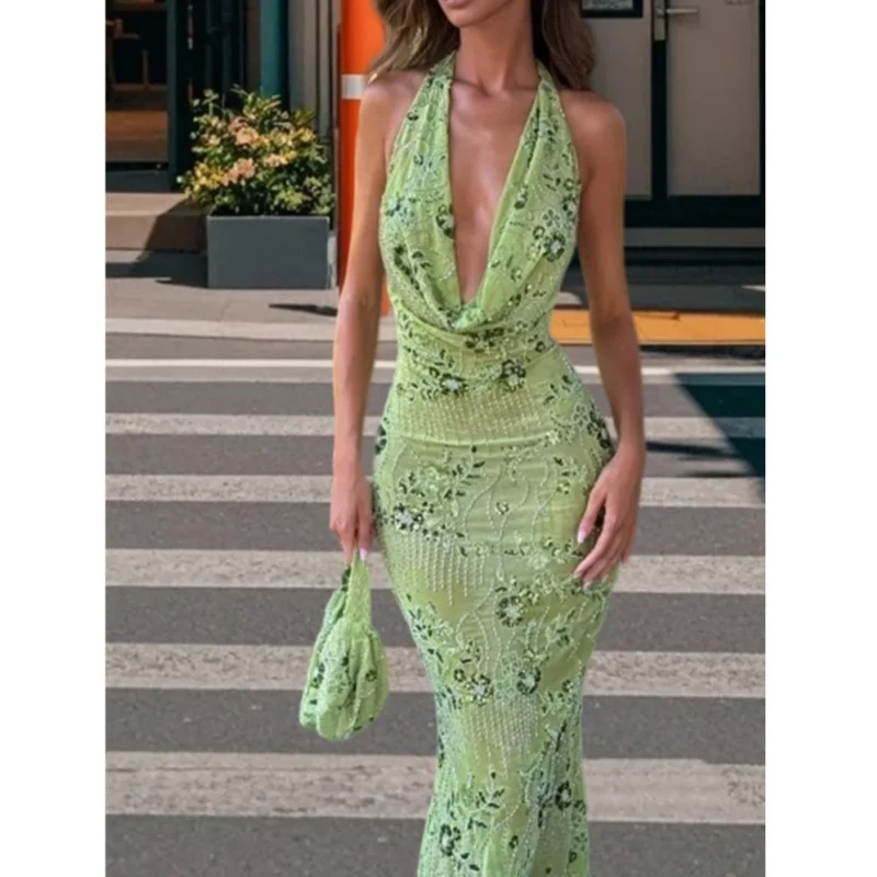 birthday club dress Holiday Party Luxury Birthday Women's Feathers Sequin Strapless Deep V-neck  Black Bodycon Mini Dresses Sexy Club Party Night Prom Robe