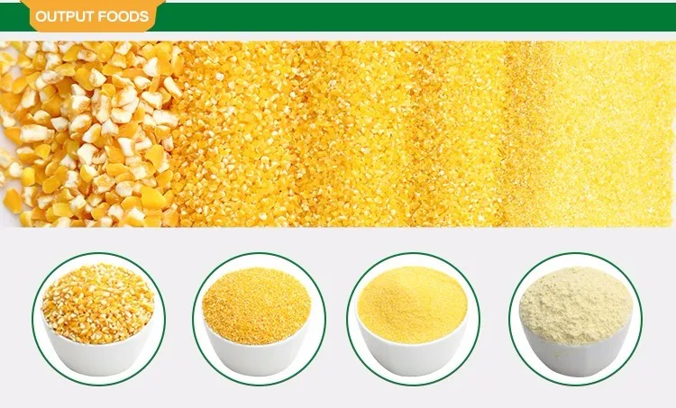 Small Scale Maize Milling Machine for Making Corn Flour  Maize Milling Machine 	 Wheat Flour Machine Price
