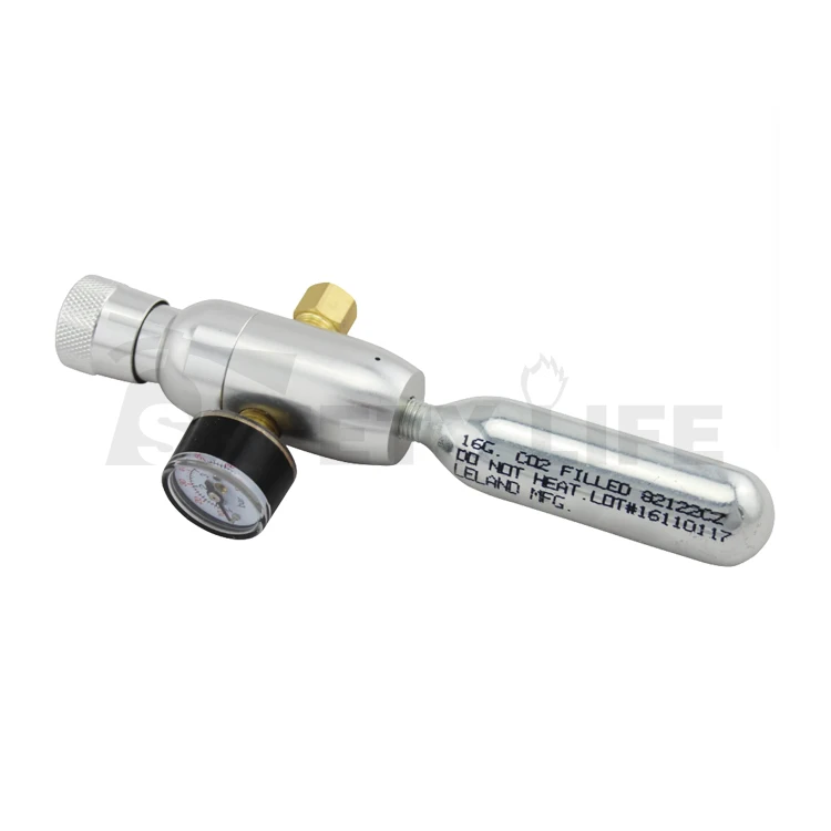 Многоразовый надувной баллон udara silinder 33 г 50cc co2 Картридж для спасательного