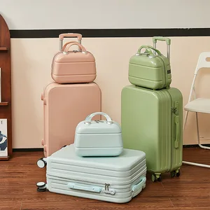 Eastshine Student Suitcase 20 Inch Female Small Lightweight Mother and Father Box Password Lock Luggage