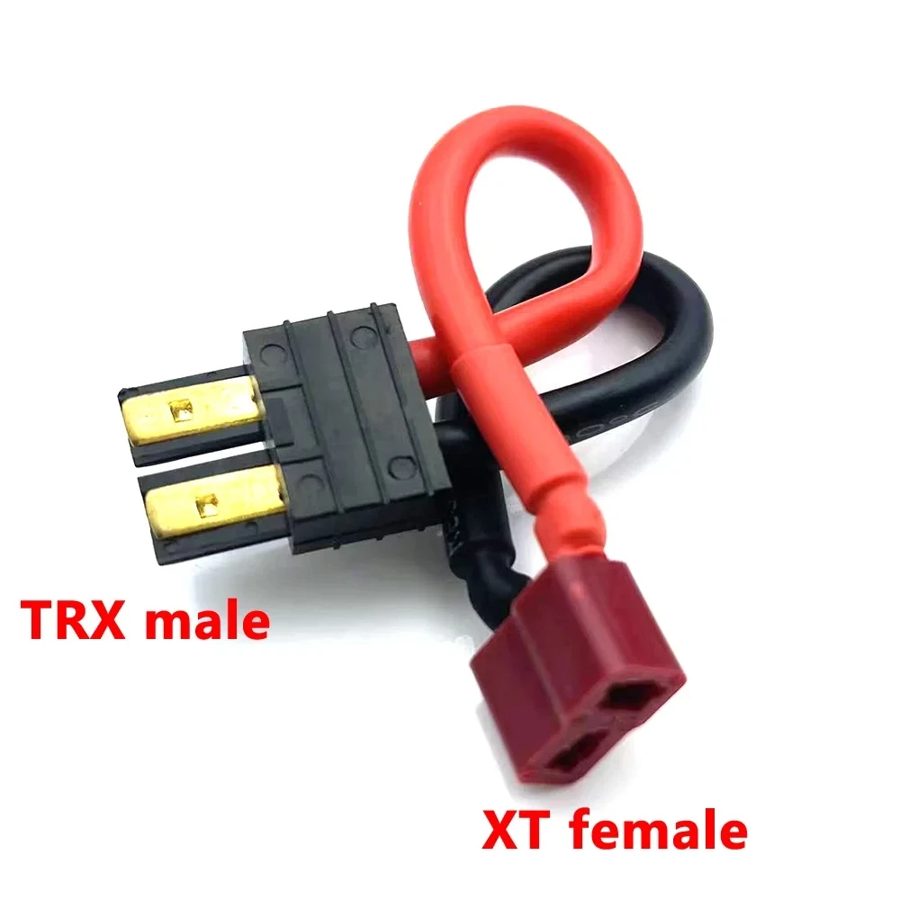Amass XT30 XT60 XT90 EC3 EC5 MPX TRX Deans T Plug Female/Male Connector Adapter 12AWG 100mm RC Lipo Battery Electrical Toys插图3