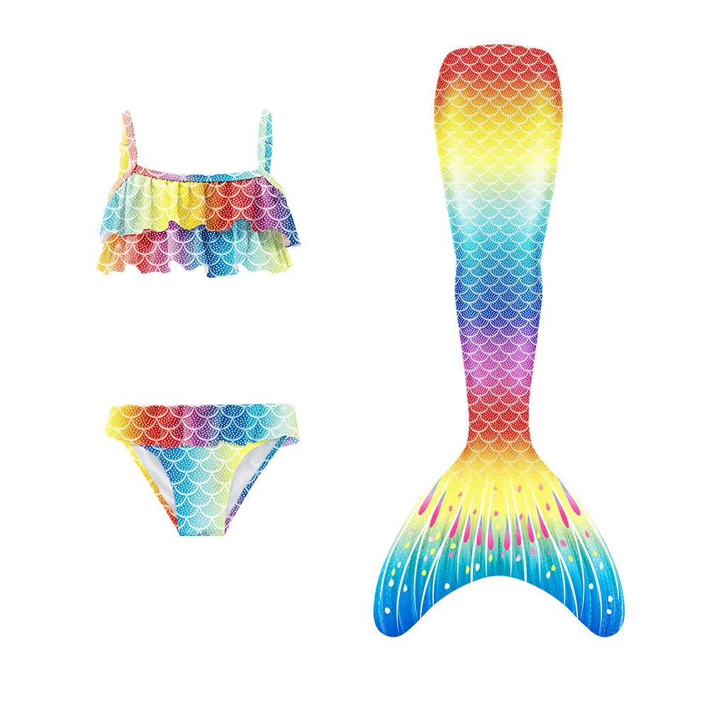 Kids mermaid swimming costume deals