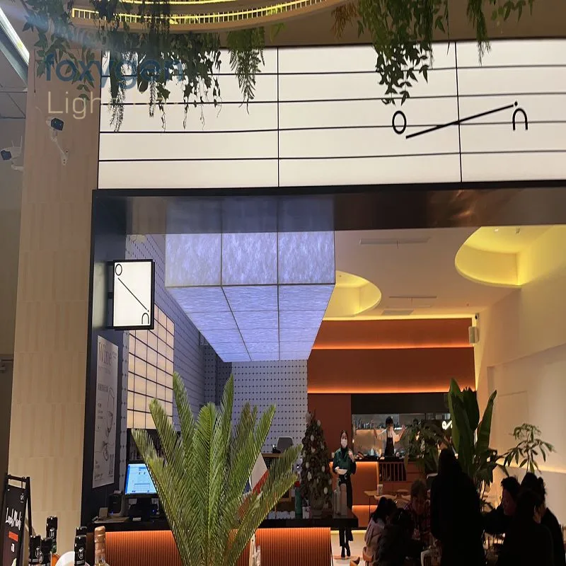 product raw material dupond paper hanging business trade fair office signage led tyvek lightbox dupond light box-1