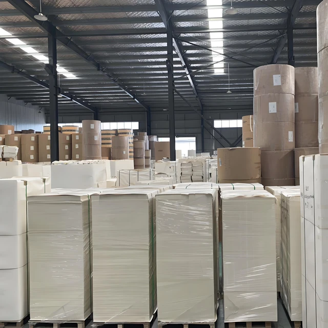 China supplier Food grade PE C1S/C2S paper 150-350gsm Cupstock Bottom Roll CHENMING/BOHUI/APP/Nine dragon Paper factory