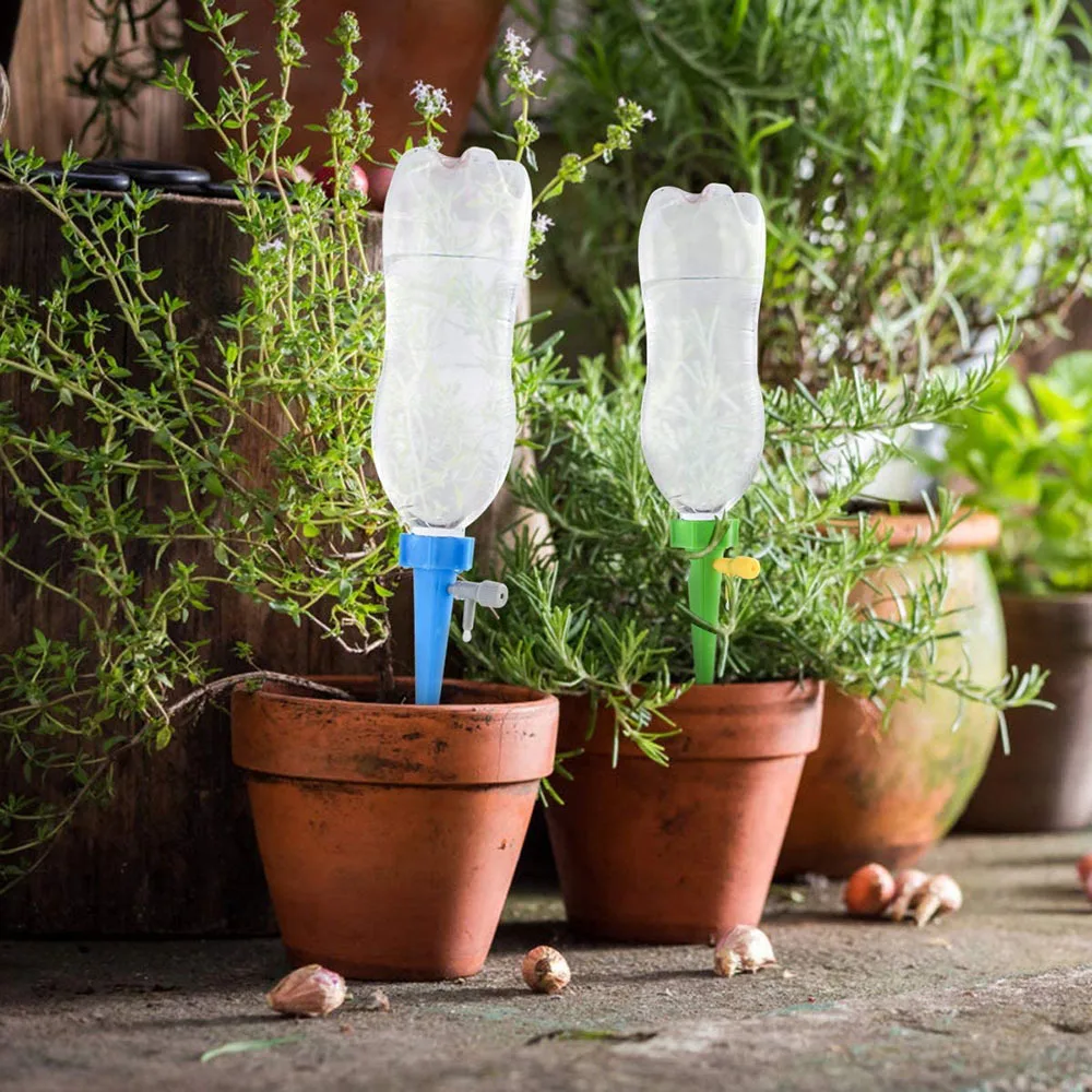 Kit di ricambio automatico per 15 piante in vaso, set di espansione accessori per irrigazione a goccia automatica programmabile dispositivi timer autoirrigazione