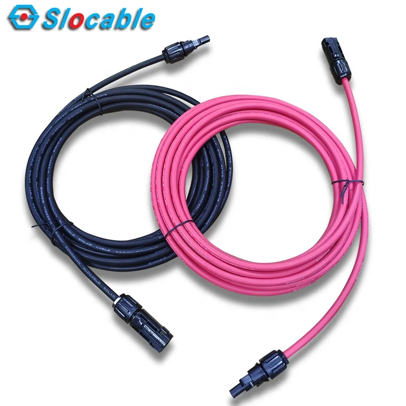 Slocable High Voltage 4mm2 Copper Wire PV 1500V Solar Panel Wire - ANKUX.COM