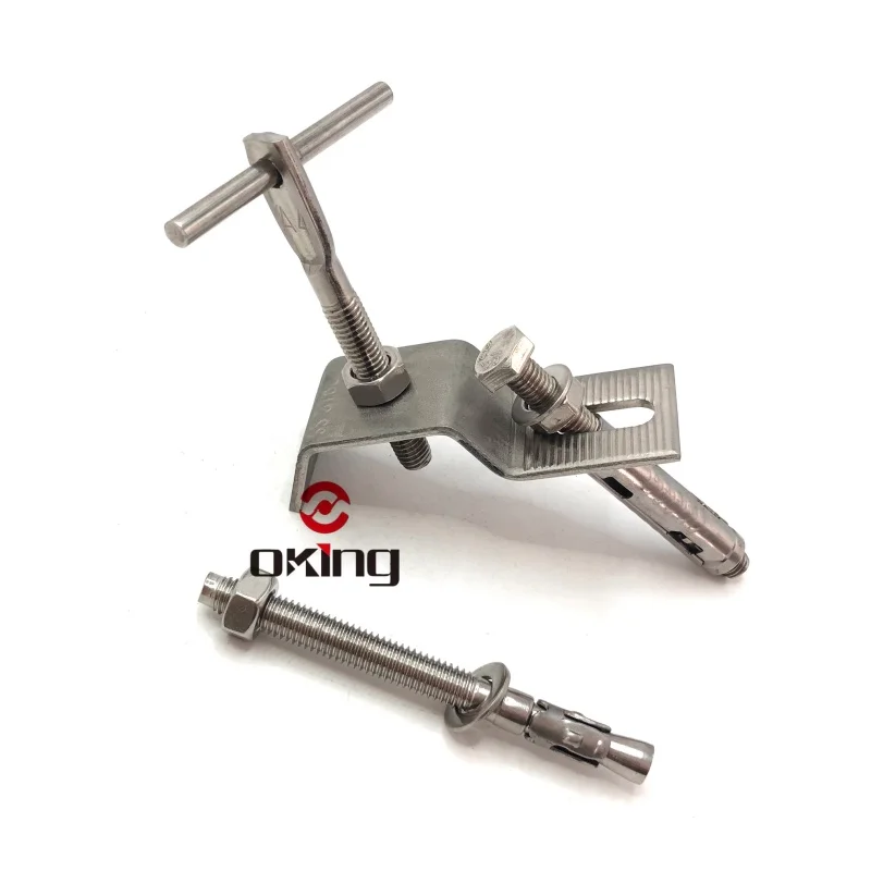 Stainless Steel Bracket for Stone Wall Cladding Stone Fixing Z Anchor Marble Angle Facade  System
