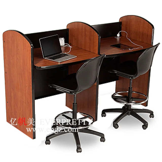 High Quality Commercial Library Furniture Reading Table for Student
