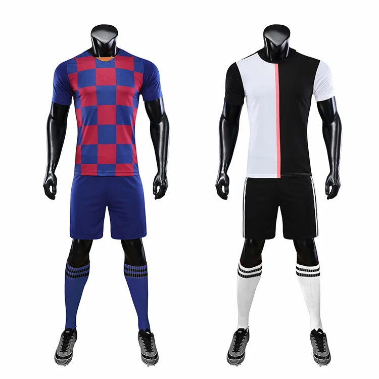 Wholesale 2023 trend club soccer kits high quality soccer jersey set  uniform for man From m.