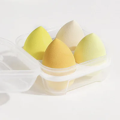 16 различных цветов оптовая продажа премиум большой размер супер мягкая косметическая губка блендер 3d Губка для макияжа без