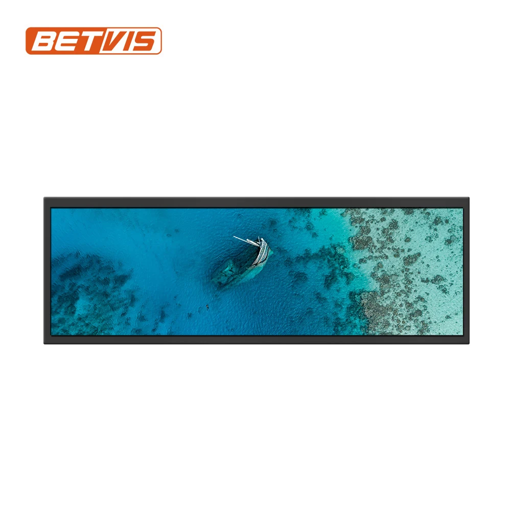 38 Inch Stretch bar Lcd Display With ultra Wide Screen