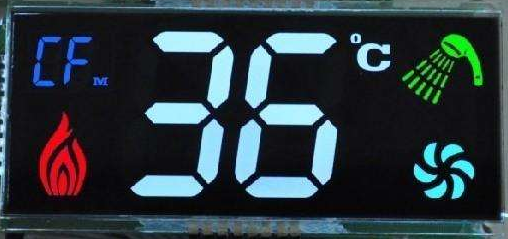 Изготовленный на заказ 7-сегментный цифра день счётчик часов ЖК-дисплей модуль с питанием от