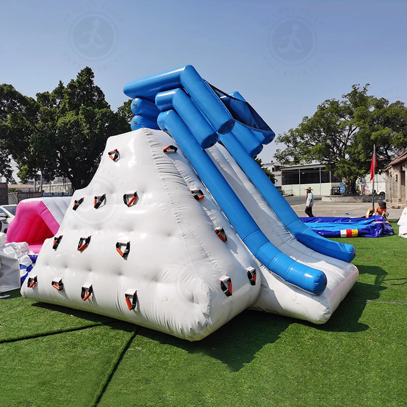 Aqua Park Water Game Inflatable Iceberg Ocean Floating Rock Climbing