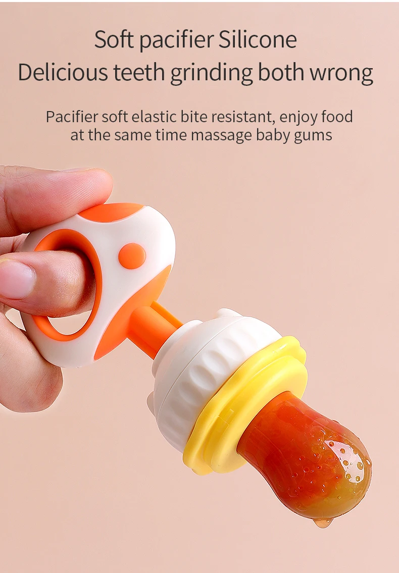 Cheap Wholesale Baohui Baby Product Silicone Baby Fruit Feeder Buy