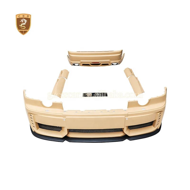 For Rolls Royce Phantom Wd Style Bodykit Fiberglass Front Rear Bumpers Side Skirts Facelift Car Body Kit