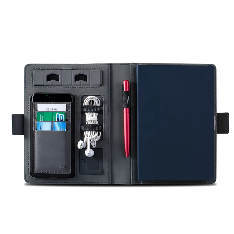 Wholesale Notebook Power Bank Organizer Fast Charging Diary Notebook