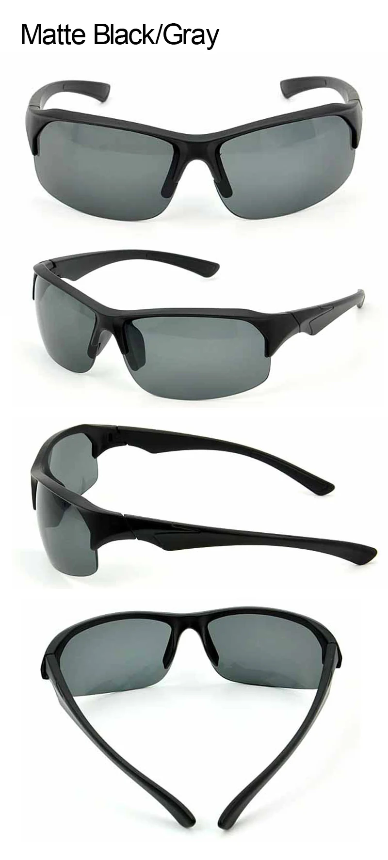Ready Stock Custom Cheap Sports Sunglasses Driving Night Vision Outdoor