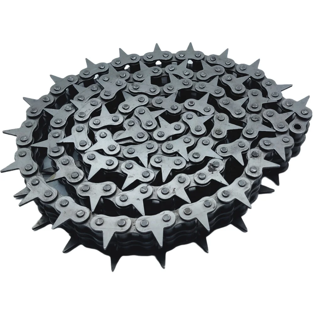 Factory Custom Agricultural 40Mn sharp Top Conveyor Roller Chain With Attachments