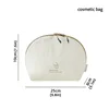 bolsa de maquillaje individual blanca