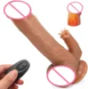 Dildo con lingua effetto pelle
