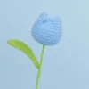 ทิวลิปสีฟ้าไขมันเดี่ยวใหญ่