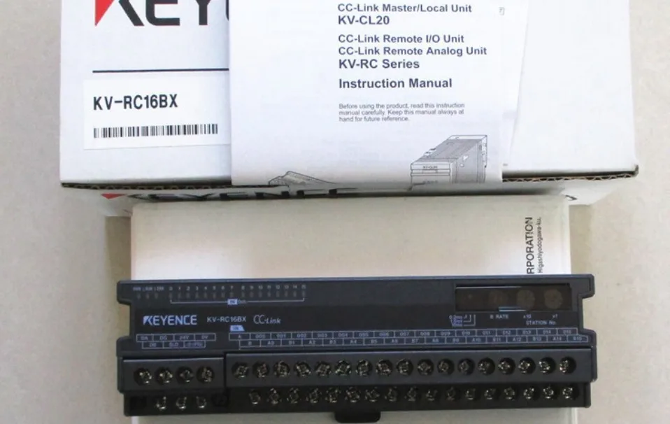 Source KEYENCE PLC KV-RC16BX KV-RC32BX I/O unit CC-Link injection moulding  PLC on m.alibaba.com