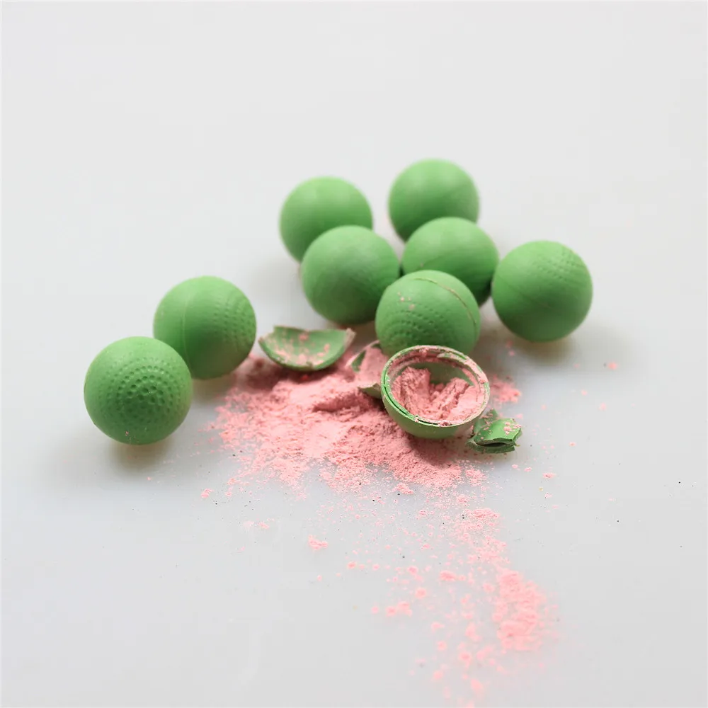 43 Cal Less Lethal Self Defense Rounds - Powder Ball Loaded Projectiles ...