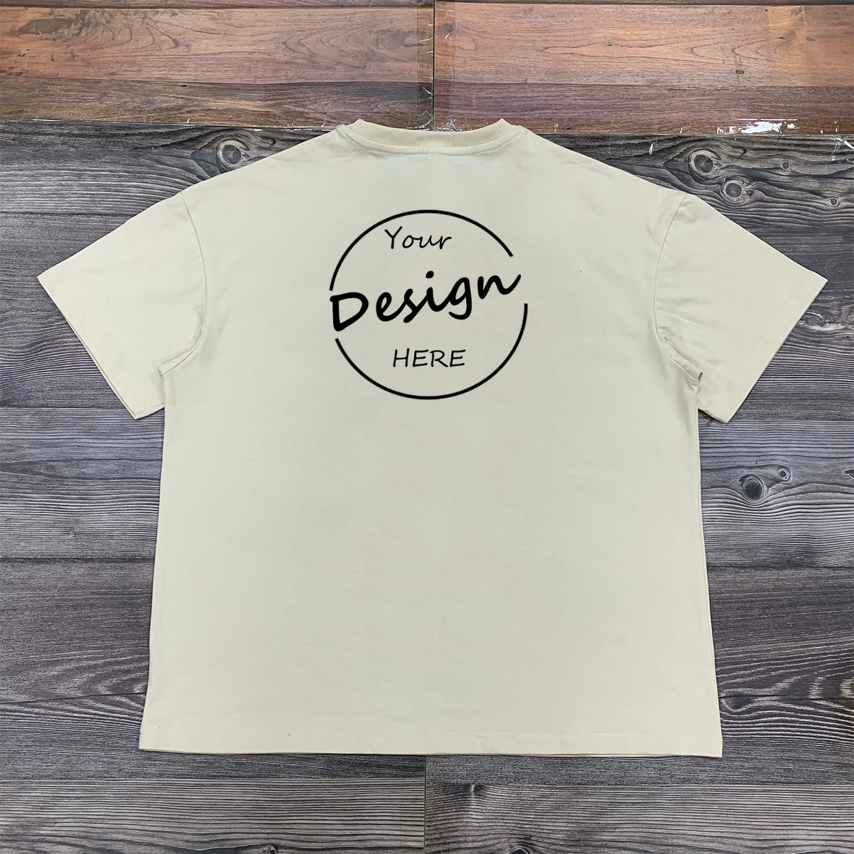 Heavyweight 300GSM Cotton Mens T Shirts High Quality Oversized Casual Streetwear Fashion Clothing with Vintage Graphic Print