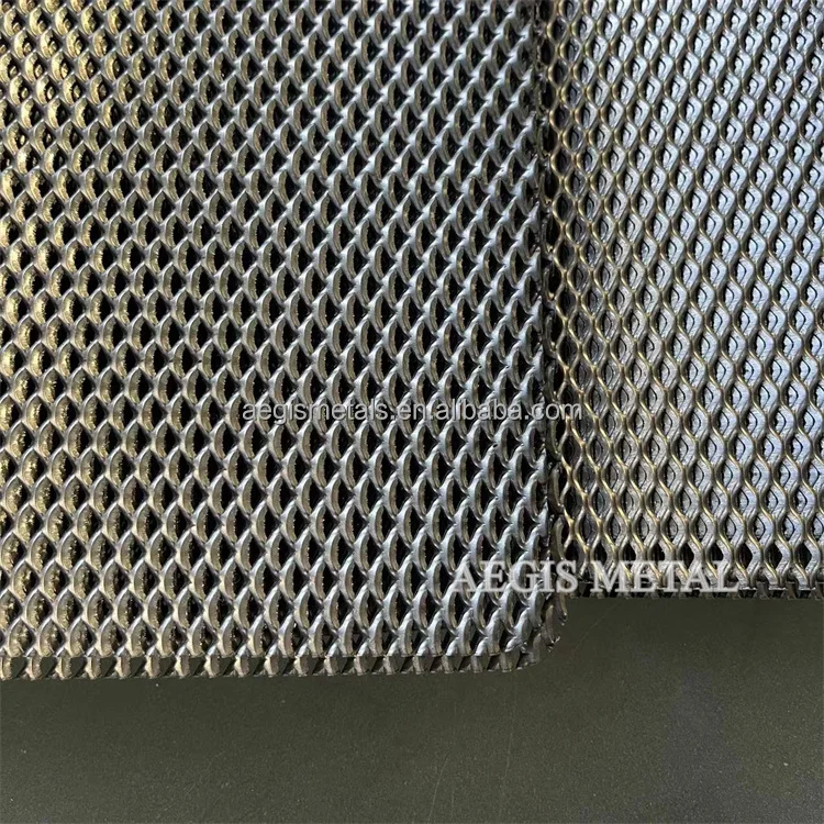Ta1 Titanium Expanded Mesh Sheet/rhombic Diamond Hole Anode Titanium