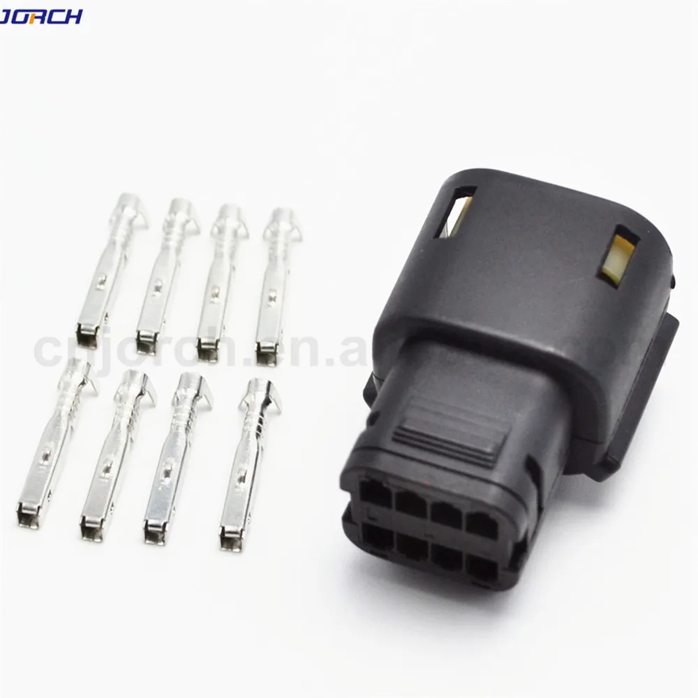 Molex MX 150 Male Female Connector 8 Pin Black Housing
