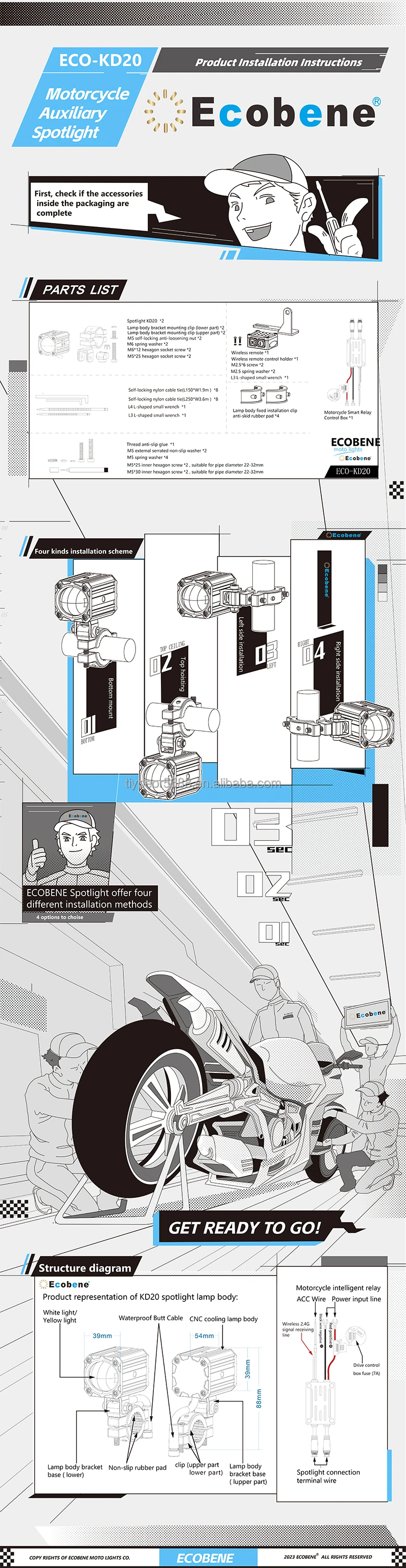 lo beam auxiliary driving headlight-10