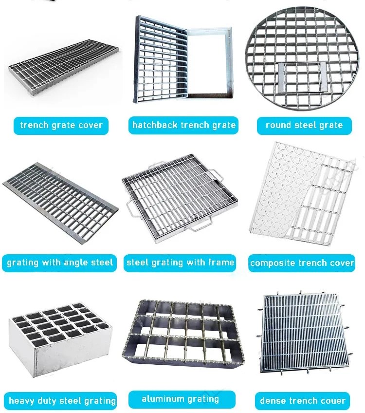 Stainless Steel Grating For Floor Drain/aluminum Steel Bar Grating ...