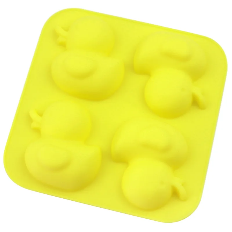 Yellow Duck Kitchen Baking DIY Cartoon Dessert Silicone Cake Mold-Non-Toxic & Reusable details