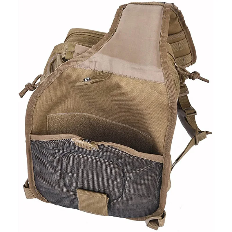 China Factory Customized Assault Sling Bag Tactical Shoulder Sling Backpack Good Quality Tactical Carry Bag
