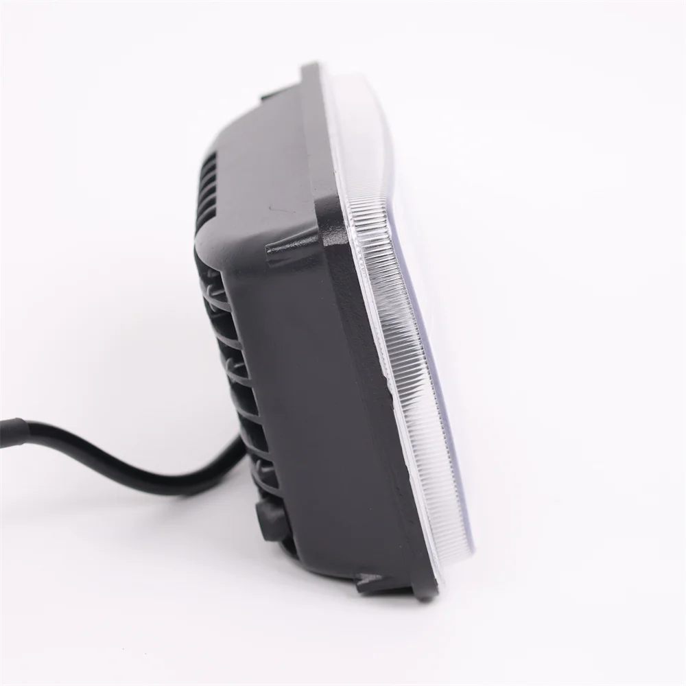 product tiypeor 5 inch led headlight square drl for motorcycle car light led headlamp for jeep wrangler off road vehicle-8