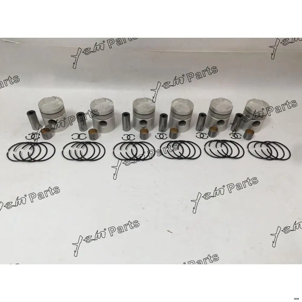 DA640 Engine Piston Kit With Pin CIR-CLIP for Isuzu