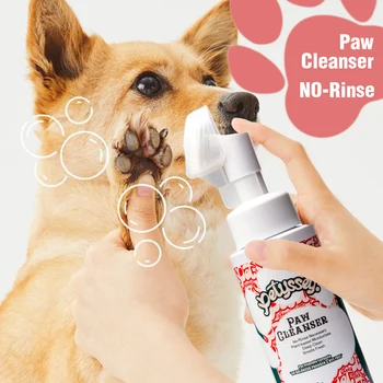 High Quality Factory OEM ODM pet cleaning paws dog paw cleaner portable pet cleaning Paw Cleaner Foam