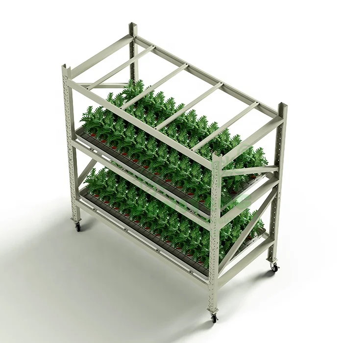 Система выращивания в помещении гидропонный стол с колесами