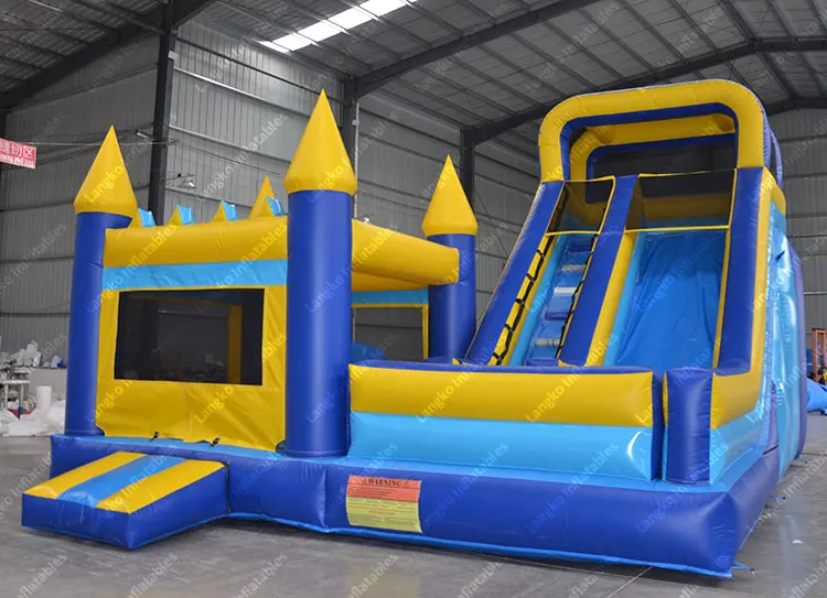 Commercial Wet Dry Bouncer Slide Combo Inflatable Bouncy Moonwalk Jumping Castle Bounce House 9188